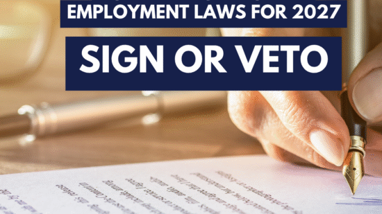New California Employment Laws 2027