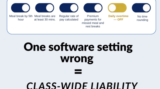 Wage and hour software settings